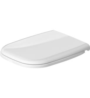 Duravit 0067390000 D-Code 16 7/8" Plastic Toilet Seat and Cover in White