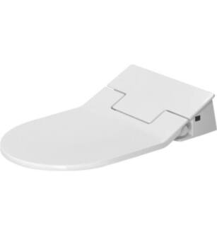 Duravit 611000001001300 SensoWash Slim 21 1/4" Plastic Toilet Seat and Cover with Soft Close in White