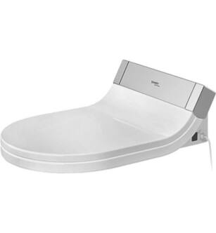 Duravit 610000001040100 SensoWash Starck 20 1/4" Plastic Toilet Seat and Cover with Soft Close in White