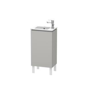 Duravit LC6273L0707 L-Cube 16 1/2" Floor Standing Single Bathroom Vanity with One Door and One Shelf in Concrete Gray Matte