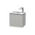 Duravit LC6272L0707 L-Cube 16 1/2" Wall Mount Single Bathroom Vanity with One Door in Concrete Gray Matte