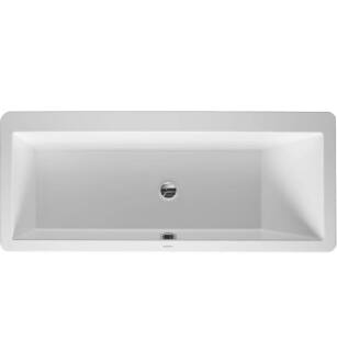 Duravit 700134000000090 Vero 66 7/8" Drop-In Acrylic Soaking Bathtub with One Backrest Slope Right