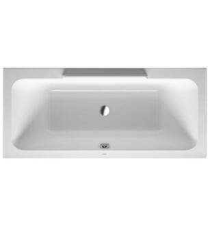 Duravit 700298000000090 DuraStyle 70 7/8" Drop-In Acrylic Soaking Bathtub with Two Backrest Slopes