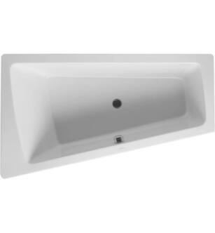 Duravit 700212000000090 Paiova 68 5/8" Drop-In Acrylic Soaking Bathtub with One Backrest Slopes in White