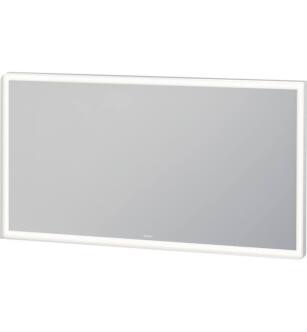 Duravit LC7388000006000 L-Cube 51 1/8" Rectangular Frameless Mirror with Lighting