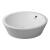 Duravit 04475300001 Starck 1 20 7/8" Vessel Bathroom Sink with Overflow in White with WonderGliss