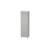 Duravit LC1181L0707 L Cube 19 5/8" Wall Mount Tall Linen Cabinet with Four Glass Shelves in Concrete Gray Matte