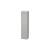 Duravit LC1180L0707 L Cube 15 3/4" Wall Mount Tall Linen Cabinet with One Door in Concrete Gray Matte