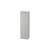 Duravit KT1265L0707 Ketho 19 5/8" Wall Mount Tall Linen Cabinet with One Door in Concrete Gray Matte