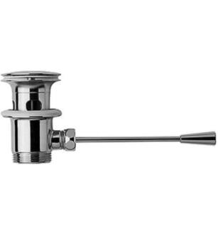 Duravit 0050311092 2nd Floor Pop-Up Basin Waste with Horizontal Lever and Tail-Piece in Chrome