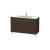 Duravit LC662806969 L-Cube 48" Floor Standing Single Bathroom Vanity with Two Drawers in Walnut Brushed