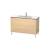 Duravit LC662807171 L-Cube 48" Floor Standing Single Bathroom Vanity with Two Drawers in Mediterranean Oak