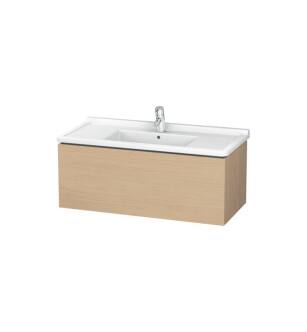 Duravit LC616603535 L-Cube 40 1/8" Wall Mount Single Bathroom Vanity with One Drawer in Oak Terra