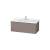 Duravit LC616604343 L-Cube 40 1/8" Wall Mount Single Bathroom Vanity with One Drawer in Basalt Matte