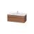 Duravit LC616607979 L-Cube 40 1/8" Wall Mount Single Bathroom Vanity with One Drawer in Natural Walnut