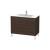 Duravit LC662706969 L-Cube 40 1/8" Floor Standing Single Bathroom Vanity with Two Drawers in Walnut Brushed