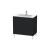 Duravit LC662601616 L-Cube 32 1/4" Floor Standing Single Bathroom Vanity with Two Drawers in Black Oak