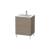 Duravit LC662503535 L-Cube 24 3/8" Floor Standing Single Bathroom Vanity with Two Drawers in Oak Terra