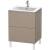 Duravit LC662507575 L-Cube 24 3/8" Floor Standing Single Bathroom Vanity with Two Drawers in Linen