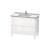 Duravit LC661002222 L-Cube 40 1/8" Floor Standing Single Bathroom Vanity with Two Drawers in White High Gloss