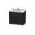 Duravit LC660901616 L-Cube 32 1/4" Floor Standing Single Bathroom Vanity with Two Drawers in Black Oak