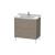 Duravit LC660903535 L-Cube 32 1/4" Floor Standing Single Bathroom Vanity with Two Drawers in Oak Terra