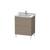 Duravit LC660803535 L-Cube 26 3/8" Floor Standing Single Bathroom Vanity with Two Drawers in Oak Terra