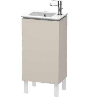 Duravit LC6273R9191 L-Cube 16 1/2" Floor Standing Single Bathroom Vanity with One Door and One Shelf in Taupe