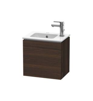 Duravit LC6272L6969 L-Cube 16 1/2" Wall Mount Single Bathroom Vanity with One Door in Walnut Brushed