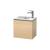 Duravit LC6272L7171 L-Cube 16 1/2" Wall Mount Single Bathroom Vanity with One Door in Mediterranean Oak