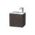 Duravit LC6272L7272 L-Cube 16 1/2" Wall Mount Single Bathroom Vanity with One Door in Dark Brushed Oak