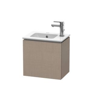 Duravit LC6272L7575 L-Cube 16 1/2" Wall Mount Single Bathroom Vanity with One Door in Linen