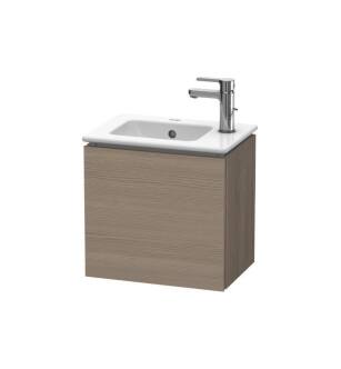 Duravit LC6272R3535 L-Cube 16 1/2" Wall Mount Single Bathroom Vanity with One Door in Oak Terra