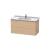 Duravit LC626603030 L-Cube 40 1/8" Wall Mount Single Bathroom Vanity with Two Drawers in Natural Oak