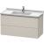 Duravit LC626609191 L-Cube 40 1/8" Wall Mount Single Bathroom Vanity with Two Drawers in Taupe