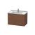 Duravit LC626501313 L-Cube 32 1/4" Wall Mount Single Bathroom Vanity with Two Drawers in American Walnut