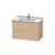 Duravit LC626503030 L-Cube 32 1/4" Wall Mount Single Bathroom Vanity with Two Drawers in Natural Oak