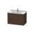 Duravit LC626506969 L-Cube 32 1/4" Wall Mount Single Bathroom Vanity with Two Drawers in Walnut Brushed