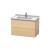 Duravit LC626507171 L-Cube 32 1/4" Wall Mount Single Bathroom Vanity with Two Drawers in Mediterranean Oak