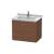 Duravit LC626401313 L-Cube 26 3/8" Wall Mount Single Bathroom Vanity with Two Drawers in American Walnut