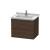 Duravit LC626406969 L-Cube 26 3/8" Wall Mount Single Bathroom Vanity with Two Drawers in Walnut Brushed