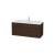 Duravit LC624306969 L-Cube 48" Wall Mount Single Bathroom Vanity with Two Drawers in Walnut Brushed