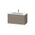 Duravit LC624203535 L-Cube 40 1/8" Wall Mount Single Bathroom Vanity with Two Drawers in Oak Terra