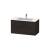 Duravit LC624206969 L-Cube 40 1/8" Wall Mount Single Bathroom Vanity with Two Drawers in Walnut Brushed