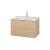 Duravit LC624103030 L-Cube 32 1/4" Wall Mount Single Bathroom Vanity with Two Drawers in Natural Oak