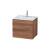 Duravit LC624007979 L-Cube 24 3/8" Wall Mount Single Bathroom Vanity with Two Drawers in Natural Walnut