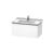 Duravit LC616501818 L-Cube 32 1/4" Wall Mount Single Bathroom Vanity with One Drawer in White Matte