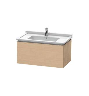 Duravit LC616503030 L-Cube 32 1/4" Wall Mount Single Bathroom Vanity with One Drawer in Natural Oak
