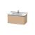 Duravit LC616503030 L-Cube 32 1/4" Wall Mount Single Bathroom Vanity with One Drawer in Natural Oak