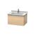 Duravit LC616407171 L-Cube 26 3/8" Wall Mount Single Bathroom Vanity with One Drawer in Mediterranean Oak